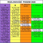 ROZPIS PODZIM 20